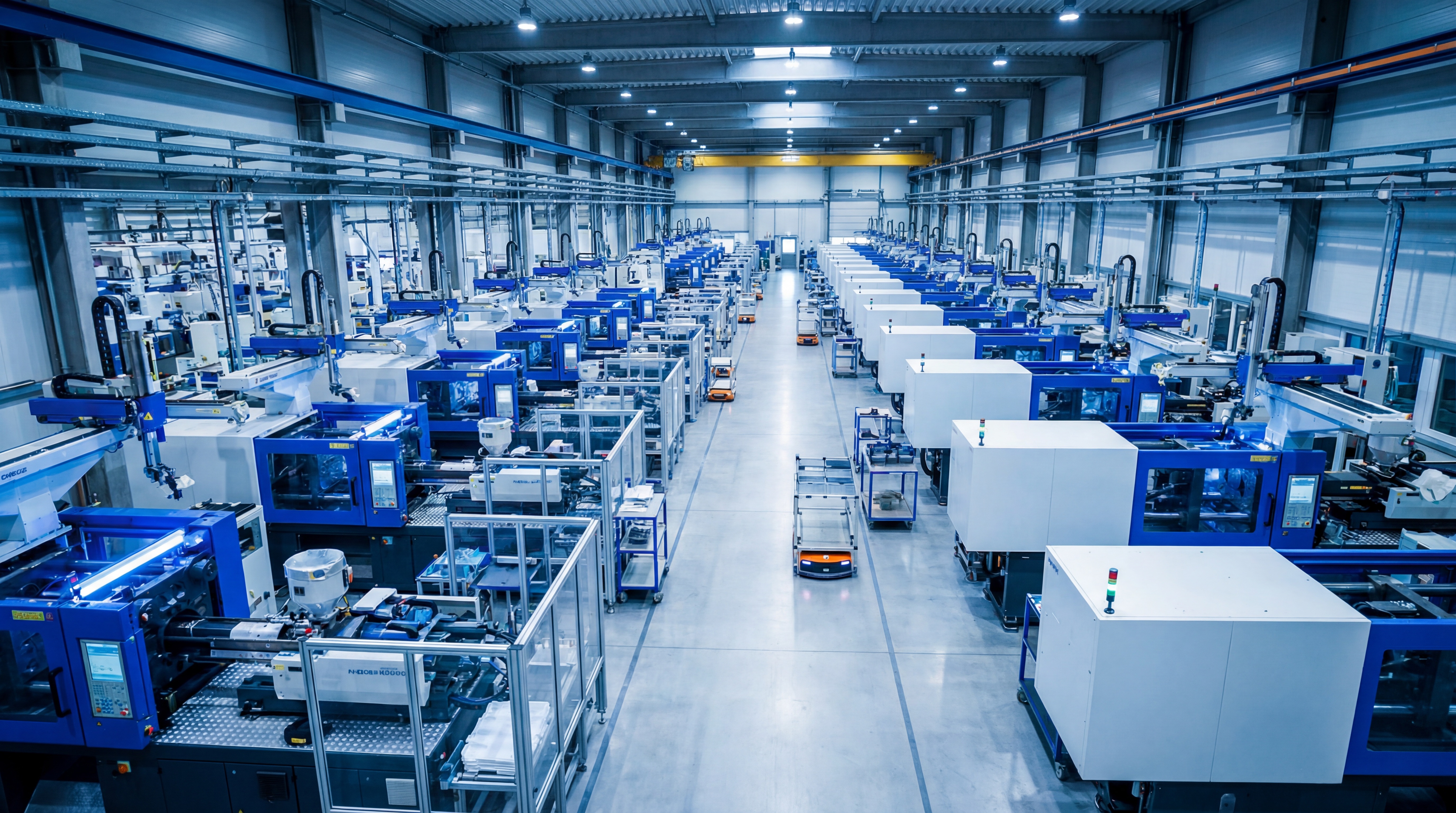 Manufacturing facility for molded mobile accessories